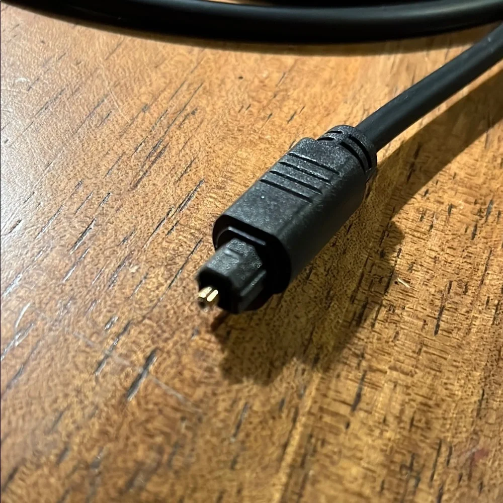Black 6ft Optic Sound Cable